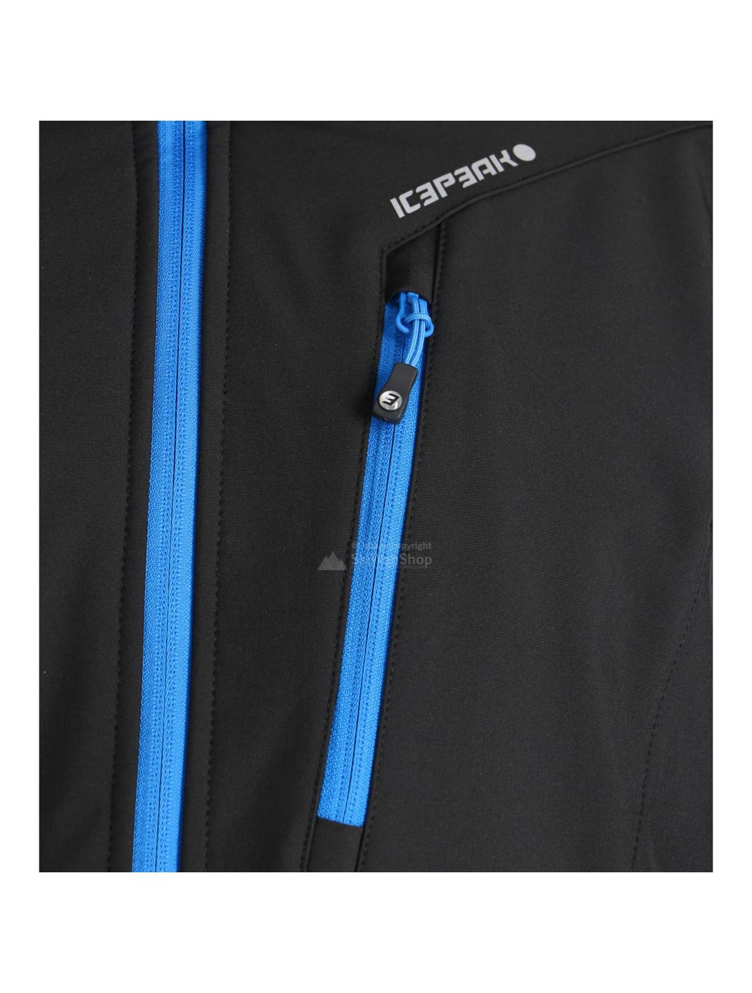 Icepeak, Nils, Softshell Skijacke, Herren, schwarz