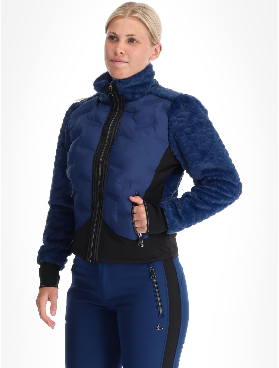 Luhta, Aholanvaara Jacke Damen Navy Blue blau, schwarz 
