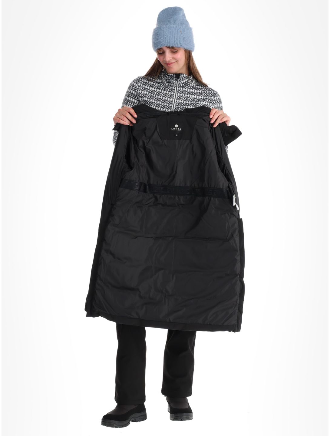 Luhta, Eisele Skijacke Damen Basic Black schwarz 