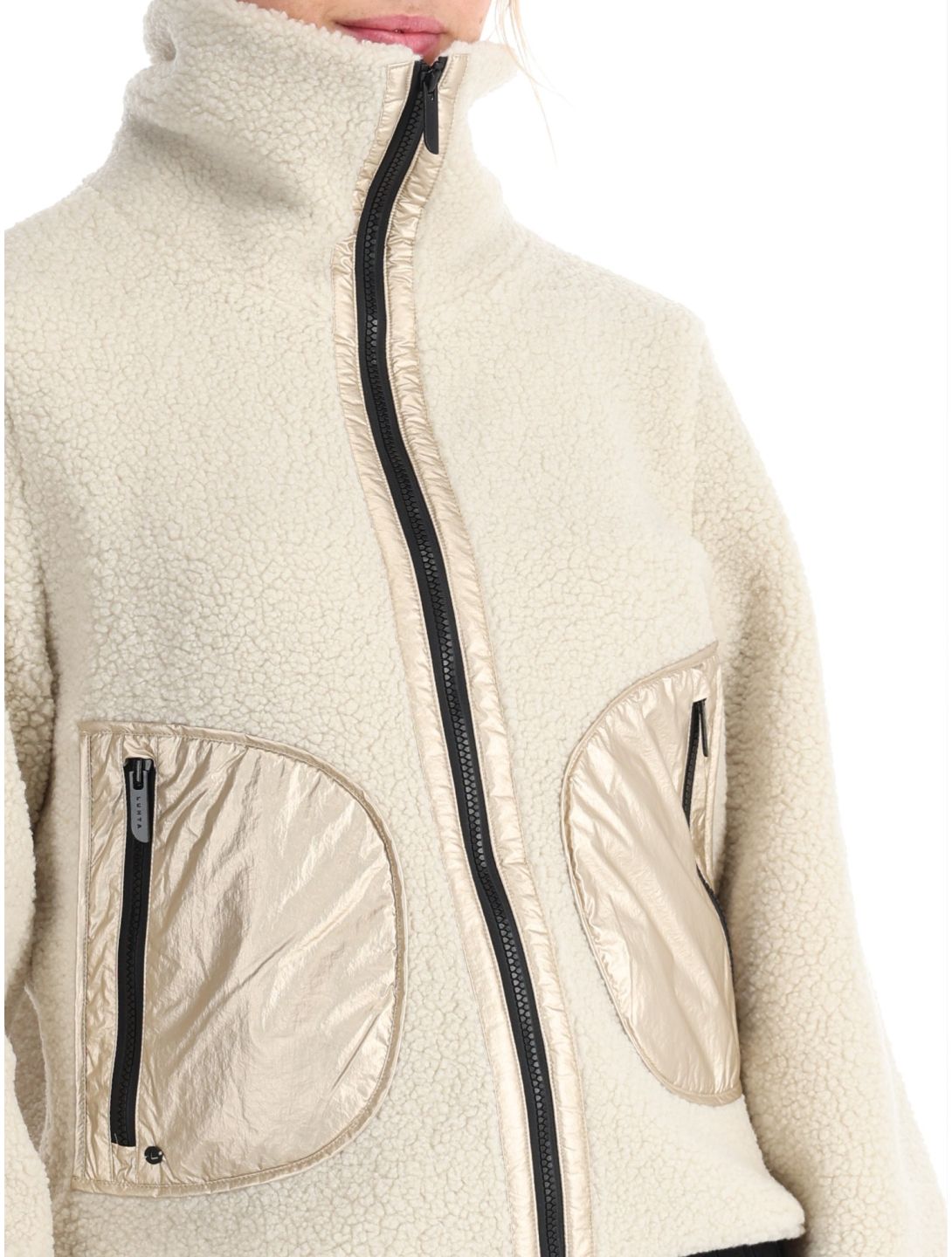 Luhta, Iskoinen Daunenjacke Damen Powder beige, Goud 