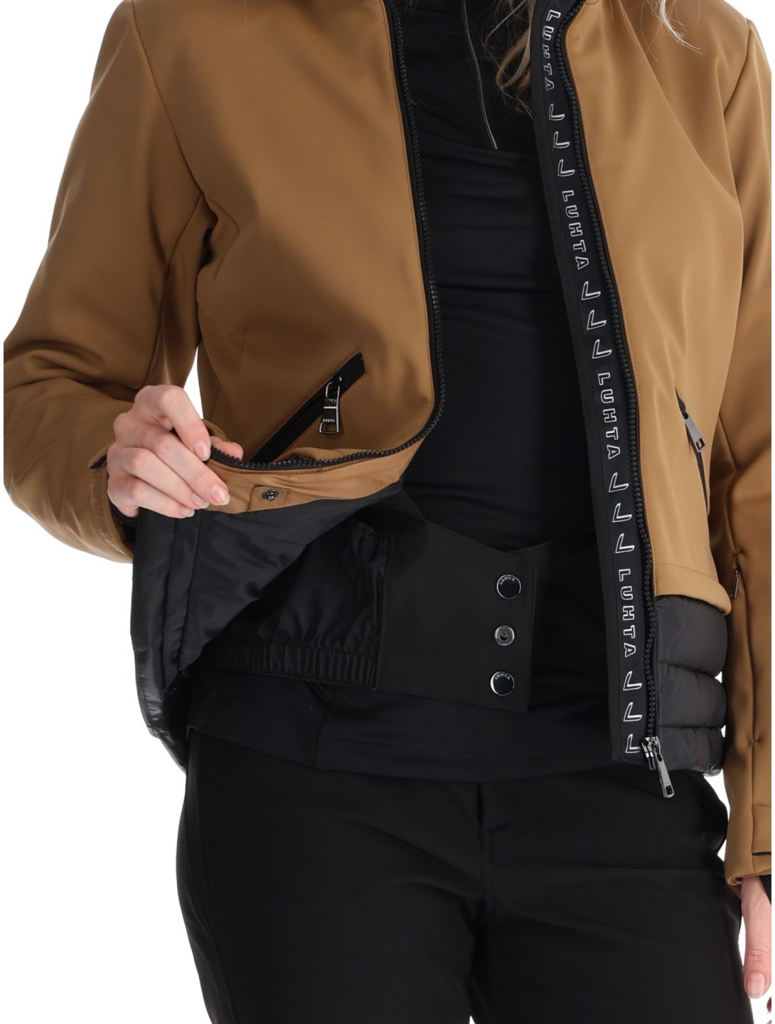 Luhta, Meekonvaara Skijacke Damen Brown braun 