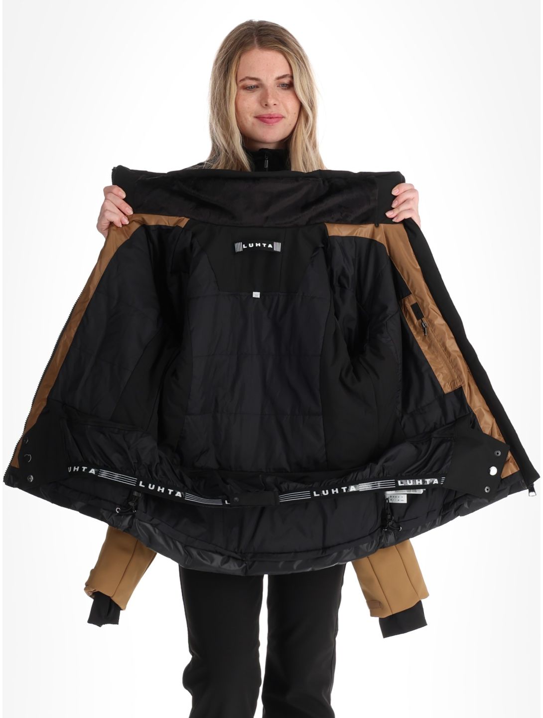 Luhta, Meekonvaara Skijacke Damen Brown braun 