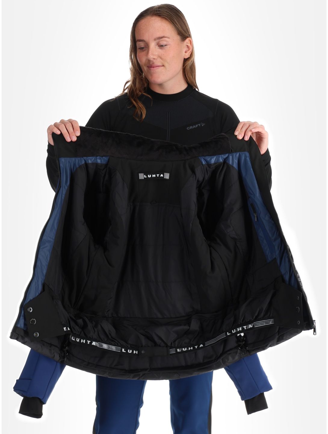 Luhta, Meekonvaara Skijacke Damen Navy Blue blau 