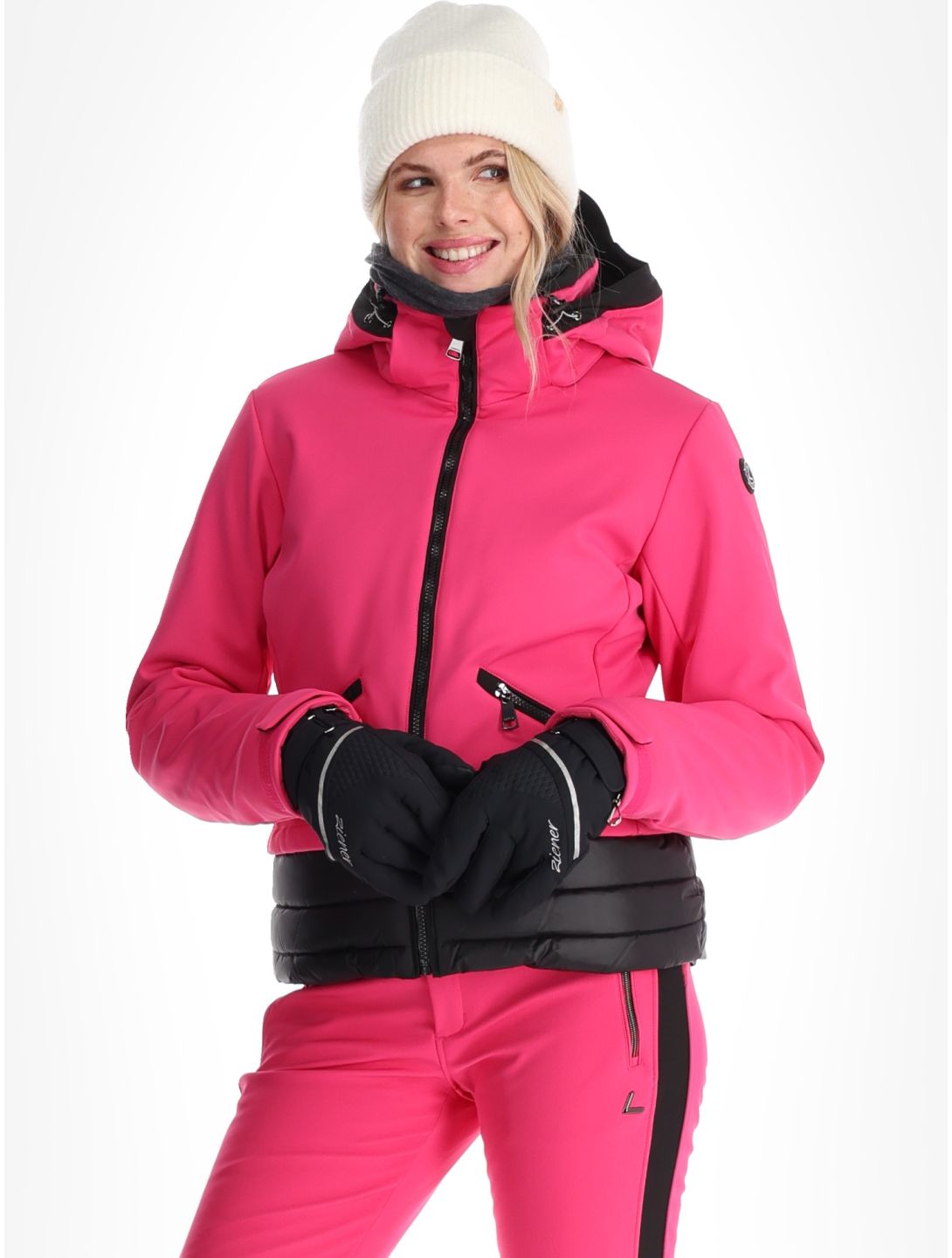 Luhta, Meekonvaara Skijacke Damen Raspberry rosa 