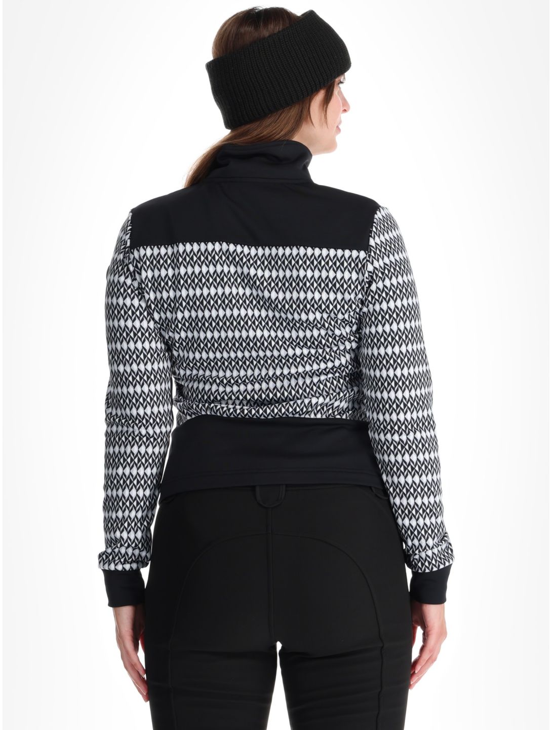 Luhta, Ounastunturi Jacke Damen Silver schwarz, Zilver 