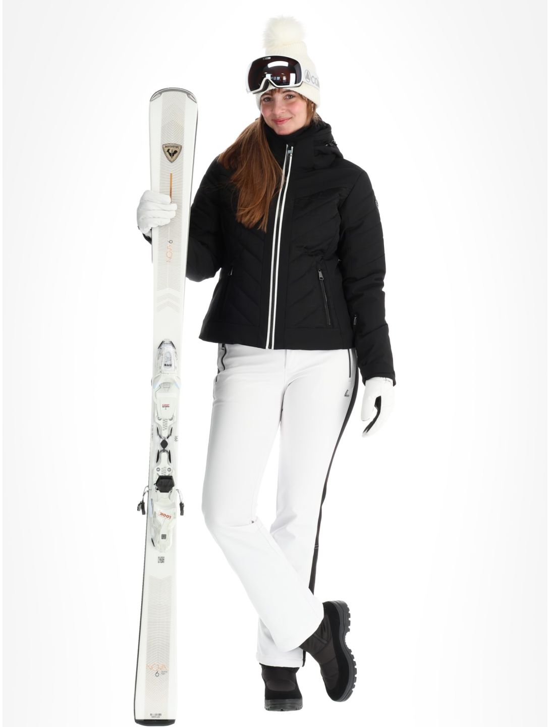Luhta, Vallovaara Skijacke Damen Basic Black schwarz 