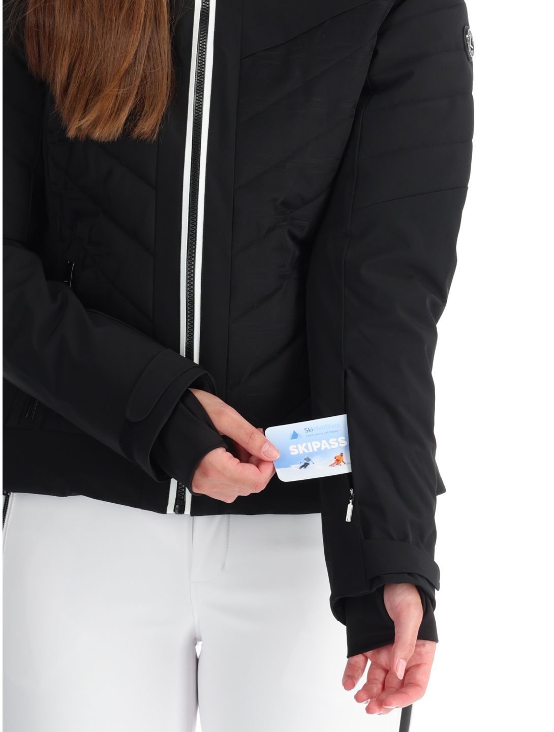 Luhta, Vallovaara Skijacke Damen Basic Black schwarz 