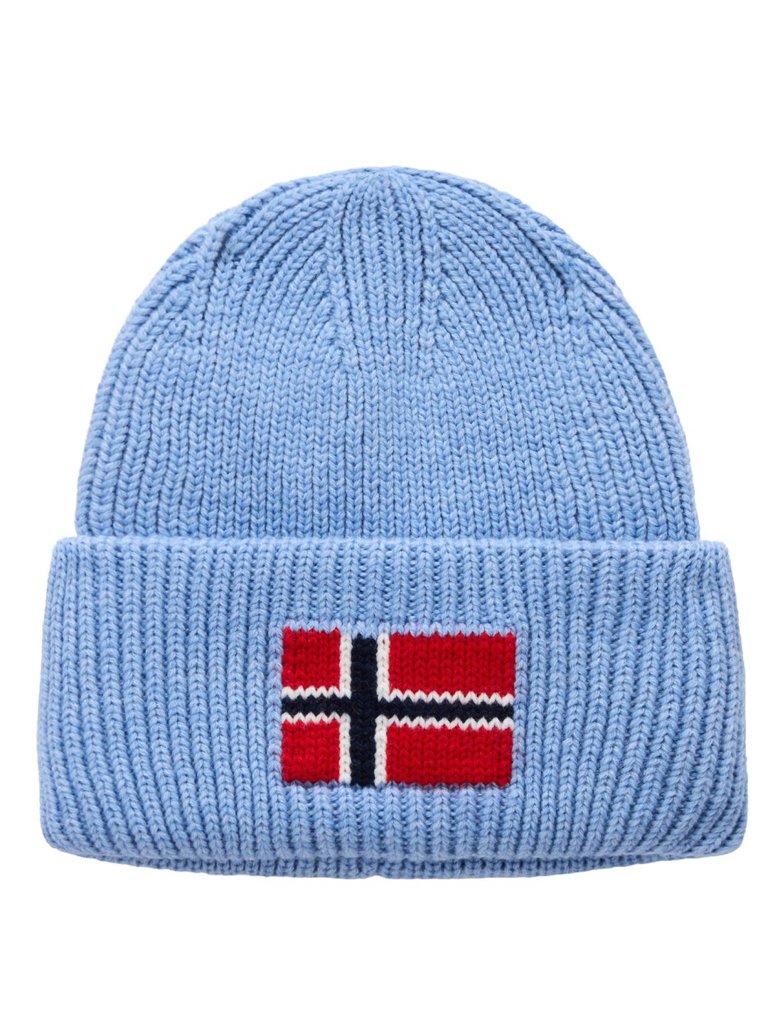 Napapijri, F Evei Mütze Herren Faded Denim blau 