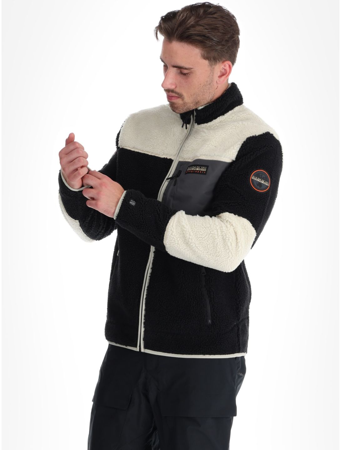 Napapijri, Yupik FZ 3 Jacke Herren CB MCB beige, grau, schwarz 