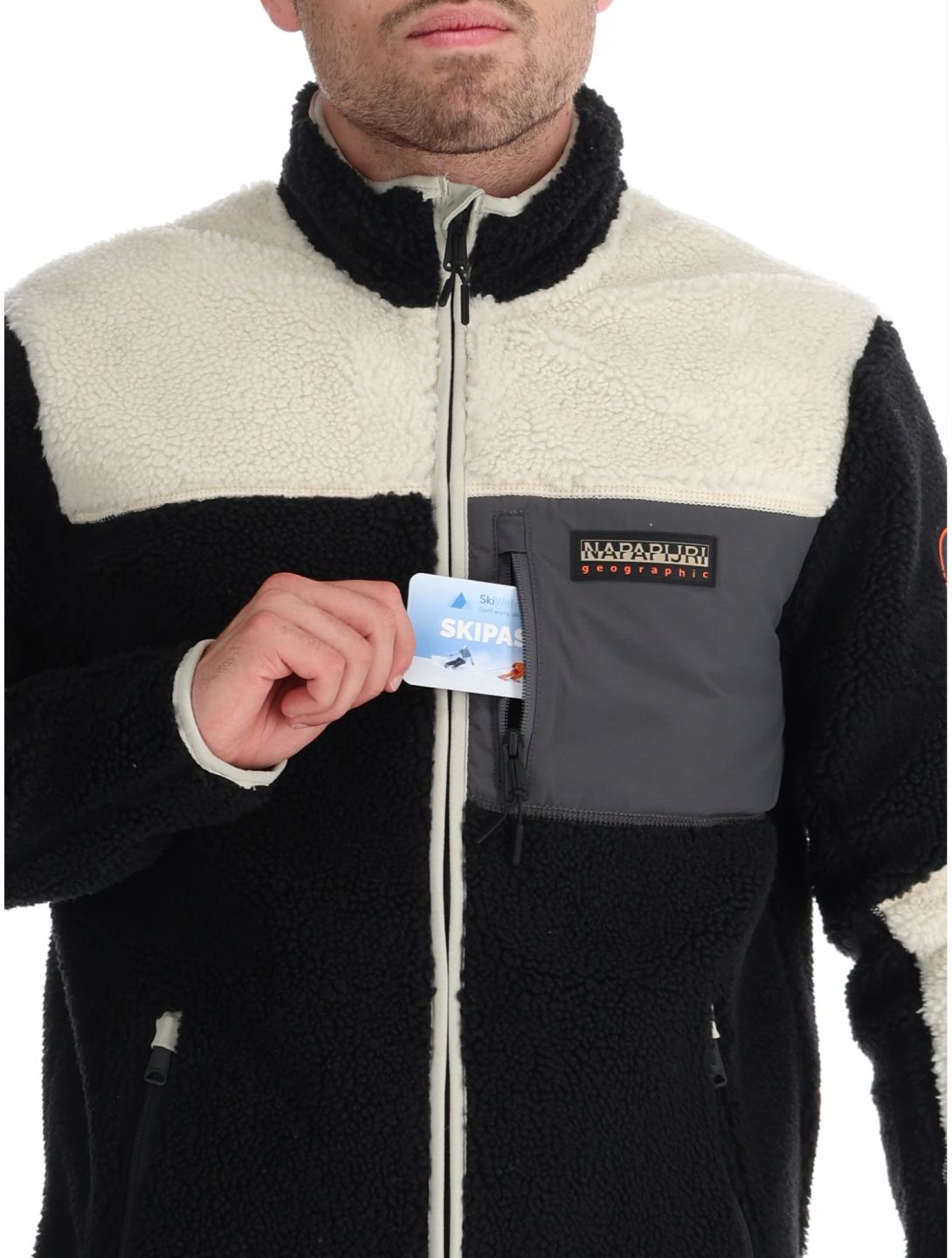 Napapijri, Yupik FZ 3 Jacke Herren CB MCB beige, grau, schwarz 