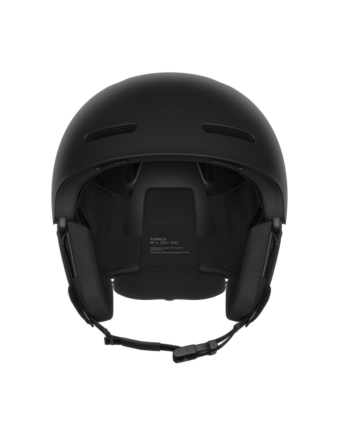 POC, Fornix MIPS Skihelm Unisex Uranium Black Matt schwarz 