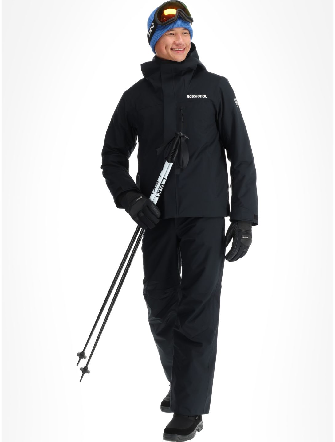 Rossignol, Velika Skijacke Herren Black schwarz 