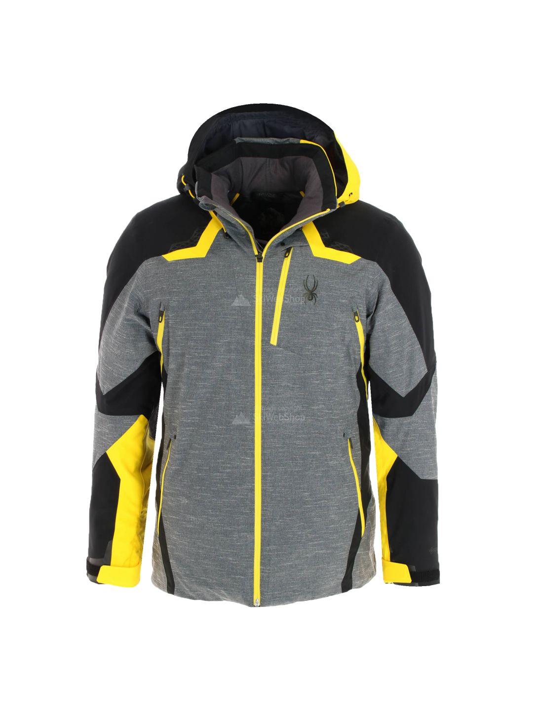 Spyder, Leader GTX, Skijacke, Herren, gelb/schwarz