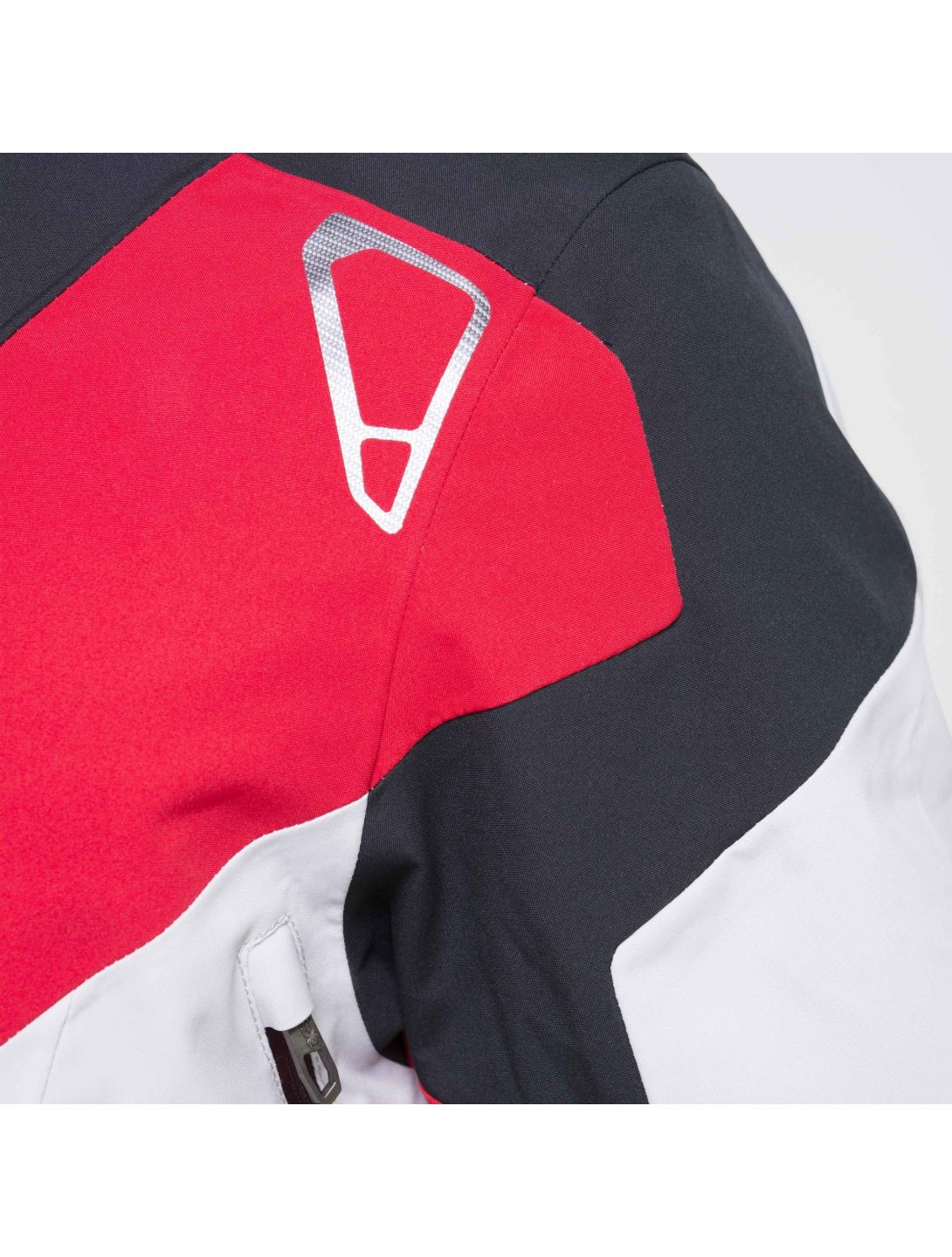 Spyder, Leader Skijacke Herren, zirrus grau - schwarz - rot