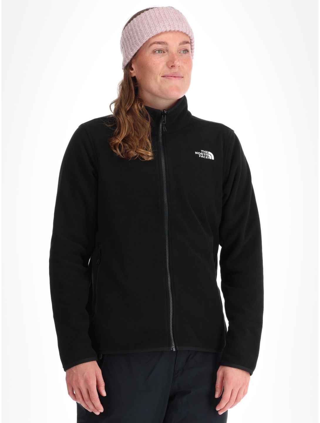 The North Face, W Glacier Fleece Jacket Jacke Damen TNF Black schwarz 