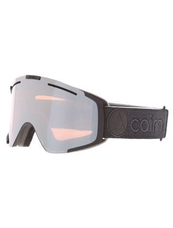 Cairn, Genesis Skibrille Unisex Mat Black Silver schwarz, Zilver