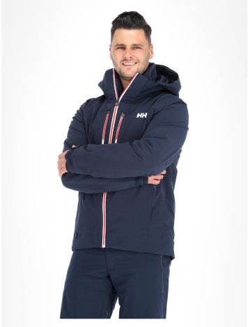 Helly Hansen, Alpha Lifaloft Skijacke Herren Navy blau
