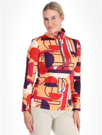 Kou Sportswear, Geoshapes Pullover Damen Colourful mehrfarbig