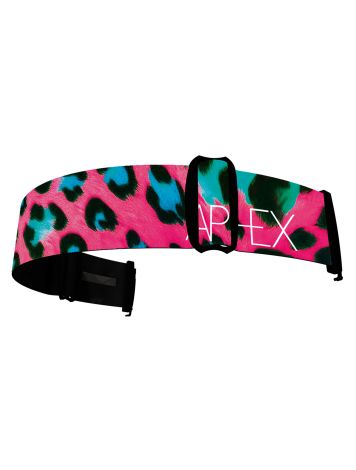 Aphex, Strap Skibrille Unisex Leopard Pink rosa