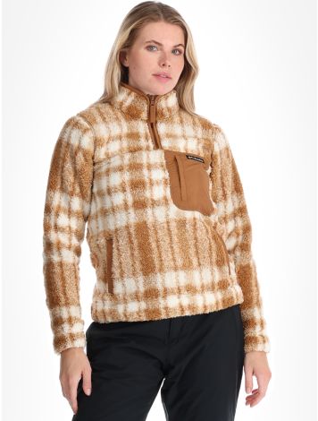 Columbia, West Bend™ 1/4 Zip II Pullover Damen Camel Brown Her braun, mehrfarbig